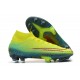 Kopačky Nike Dream Speed 002 Mercurial Superfly 7 Elite FG Volt Zelená oranžový