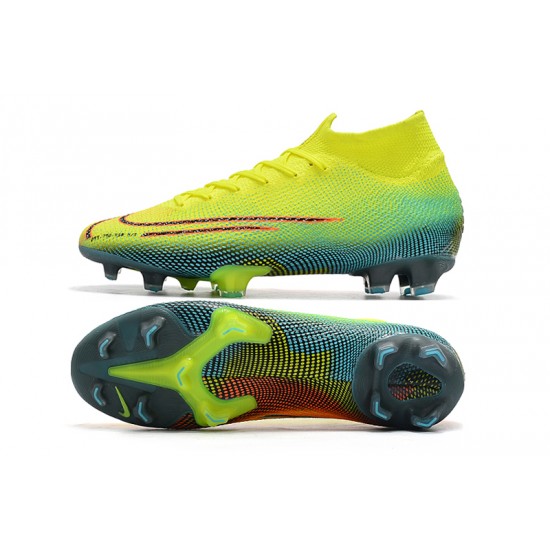 Kopačky Nike Dream Speed 002 Mercurial Superfly 7 Elite FG Volt Zelená oranžový