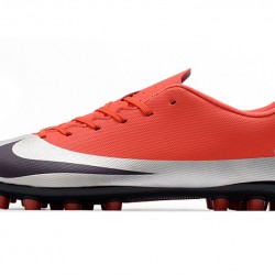 Kopačky Nike Dream Speed Mercurial Vapor 13 Academy AG Červené Stříbrný