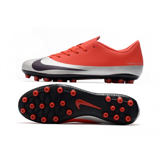 Kopačky Nike Dream Speed Mercurial Vapor 13 Academy AG Červené Stříbrný