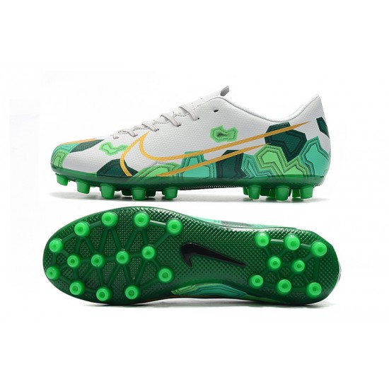 Kopačky Nike Dream Speed Mercurial Vapor 13 Academy AG Bílý Zelená