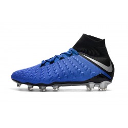 Kopačky Nike Hypervenom Phantom III DF FG Tmavě modrá Modrý