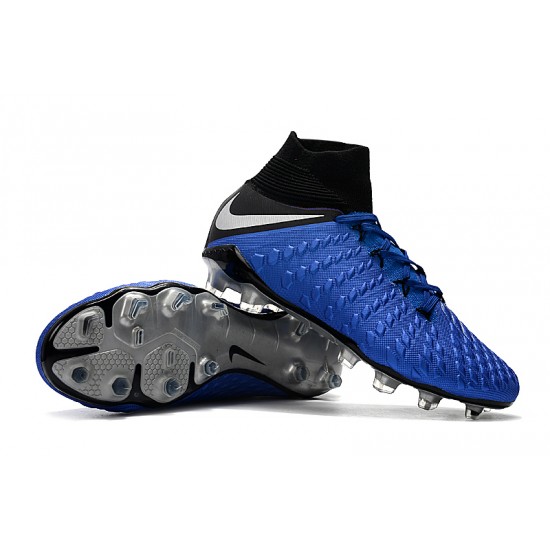 Kopačky Nike Hypervenom Phantom III DF FG Tmavě modrá Modrý