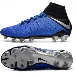 Kopačky Nike Hypervenom Phantom III DF FG Tmavě modrá Modrý