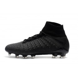 Kopačky Nike Hypervenom Phantom III DF FG High Všechno černé