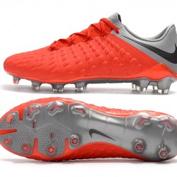 Kopačky Nike Hypervenom Phantom III DF FG oranžový Stříbrný