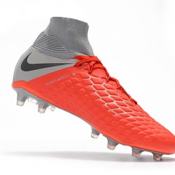 Kopačky Nike Hypervenom Phantom III DF FG FootbVšechno High Boots oranžový Stříbrný