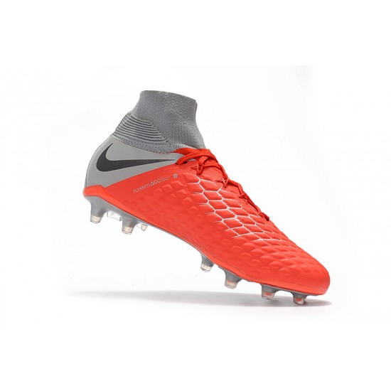 Kopačky Nike Hypervenom Phantom III DF FG FootbVšechno High Boots oranžový Stříbrný