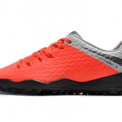 Kopačky Nike Hypervenom Phantom Premium TF oranžový Stříbrný