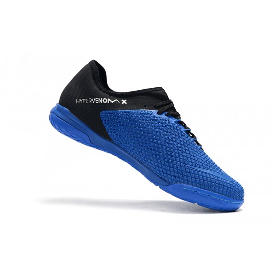 Kopačky Nike Hypervenom PhantomX III PRO IC Černá Modrý