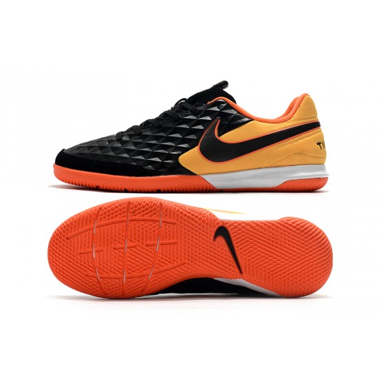 Kopačky Nike Legend VIII Academy IC Černá oranžový