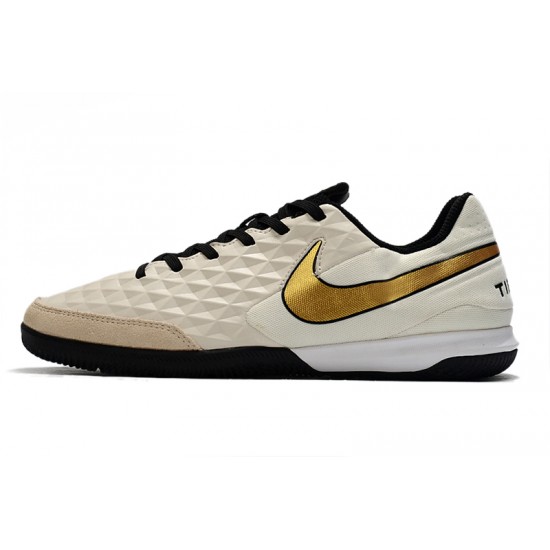 Kopačky Nike Legend VIII Academy IC Cream Zlatý