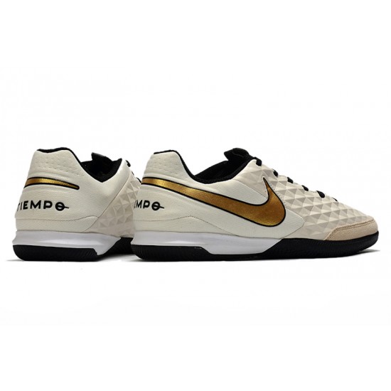 Kopačky Nike Legend VIII Academy IC Cream Zlatý