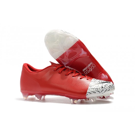 Kopačky Nike Mercurial Superfly 360 GS FG Červené Bílý