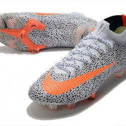 Kopačky Nike Mercurial Superfly 7 Elite  Safari SE FG - Bílý Černá oranžový