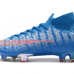 Kopačky Nike Mercurial Superfly 7 Elite FG CR7 Modrý Bílý