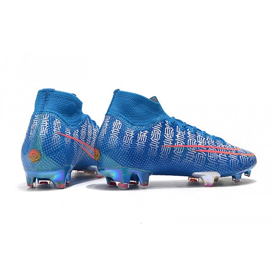 Kopačky Nike Mercurial Superfly 7 Elite FG CR7 Modrý Bílý