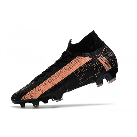 Kopačky Nike Mercurial Superfly 7 Elite FG Černá oranžový