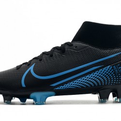 Kopačky Nike Mercurial Superfly 7 Elite FG Tmavě modrá