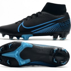 Kopačky Nike Mercurial Superfly 7 Elite FG Tmavě modrá