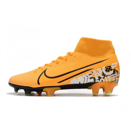 Kopačky Nike Mercurial Superfly 7 Elite FG oranžový