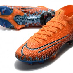 Kopačky Nike Mercurial Superfly 7 Elite FG oranžový Modrý