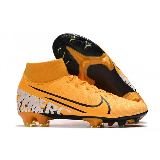 Kopačky Nike Mercurial Superfly 7 Elite FG oranžový