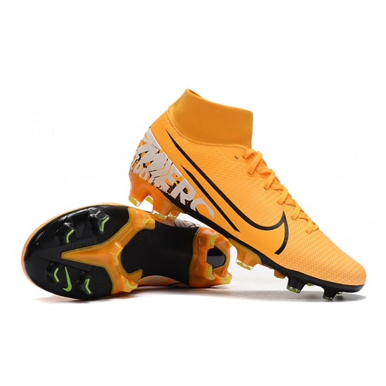 Kopačky Nike Mercurial Superfly 7 Elite FG oranžový