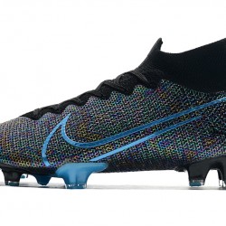 Kopačky Nike Mercurial Superfly 7 Elite FG Future Wavelength Černá Modrý