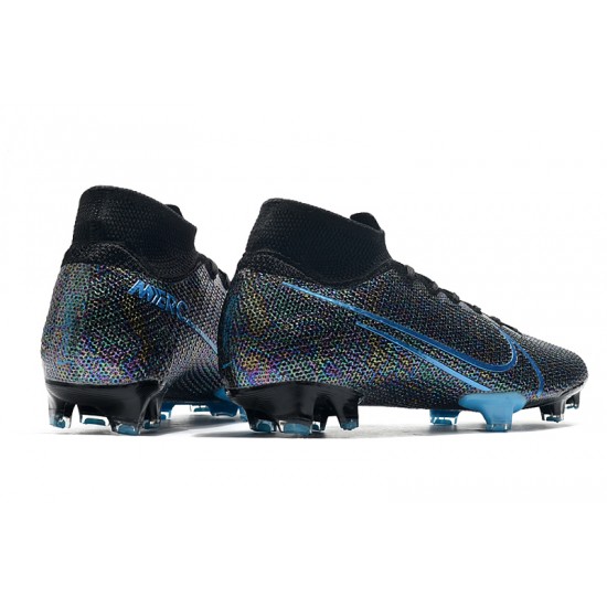 Kopačky Nike Mercurial Superfly 7 Elite FG Future Wavelength Černá Modrý