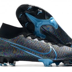 Kopačky Nike Mercurial Superfly 7 Elite FG Future Wavelength Černá Modrý