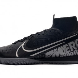 Kopačky Nike Mercurial Superfly 7 Elite MDS IC Flyknit Černá