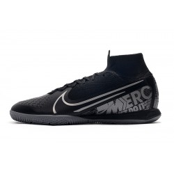 Kopačky Nike Mercurial Superfly 7 Elite MDS IC Flyknit Černá