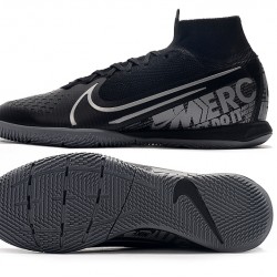 Kopačky Nike Mercurial Superfly 7 Elite MDS IC Flyknit Černá