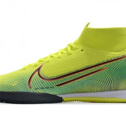 Kopačky Nike Mercurial Superfly 7 Elite MDS IC Flyknit Žlutá