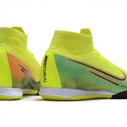 Kopačky Nike Mercurial Superfly 7 Elite MDS IC Flyknit Žlutá