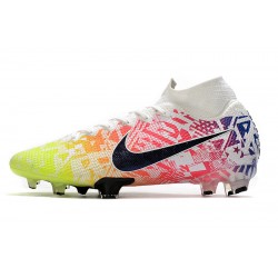 Kopačky Nike Mercurial Superfly 7 Elite Neymar Jr Bílý Volt Modrý Červené Modrý