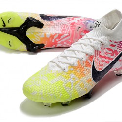 Kopačky Nike Mercurial Superfly 7 Elite Neymar Jr Bílý Volt Modrý Červené Modrý