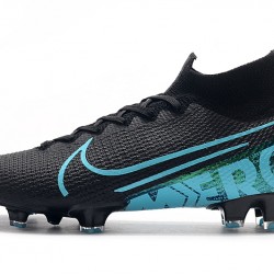 Kopačky Nike Mercurial Superfly 7 Elite SE FG Černá Modrý