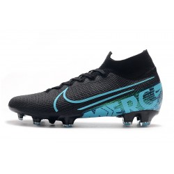 Kopačky Nike Mercurial Superfly 7 Elite SE FG Černá Modrý