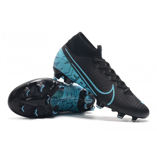 Kopačky Nike Mercurial Superfly 7 Elite SE FG Černá Modrý