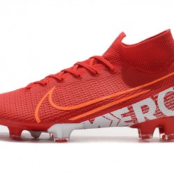 Kopačky Nike Mercurial Superfly 7 Elite SE FG Červené Bílý