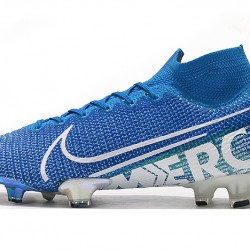 Kopačky Nike Mercurial Superfly 7 Elite SE FG New Lights Modrý Bílý.jpg