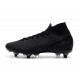 Kopačky Nike Mercurial Superfly 7 Elite SG-PRO AC Flyknit 360 Všechno černé