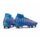 Kopačky Nike Mercurial Superfly 7 Elite SG-PRO AC Flyknit 360 Modrý