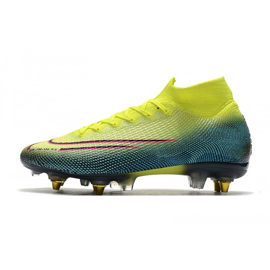 Kopačky Nike Mercurial Superfly 7 Elite SG-PRO AC Flyknit 360 Zelená