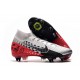 Kopačky Nike Mercurial Superfly 7 Elite SG-PRO AC Flyknit 360 Stříbrný Červené Černá