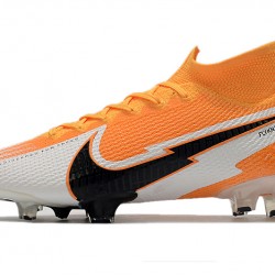 Kopačky Nike Mercurial Superfly 7 Pro Elite FG oranžový Bílý Černá