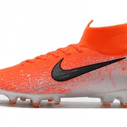 Kopačky Nike Mercurial Superfly VI 360 Elite AG oranžový Bílý