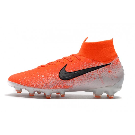 Kopačky Nike Mercurial Superfly VI 360 Elite AG oranžový Bílý